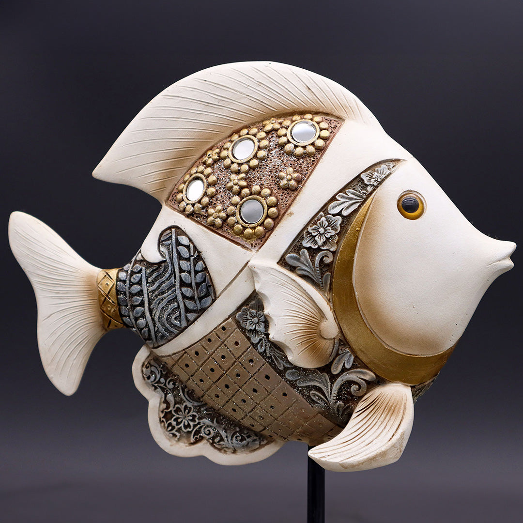 Luxuriöser Deko-Fisch Luxury Design 32 cm