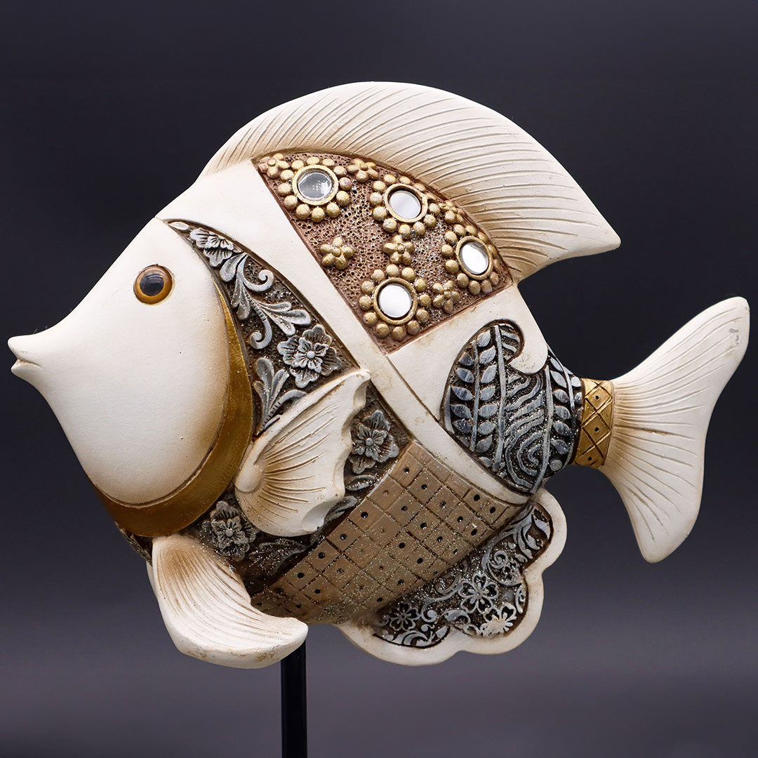 Luxuriöser Deko-Fisch Luxury Design 32 cm