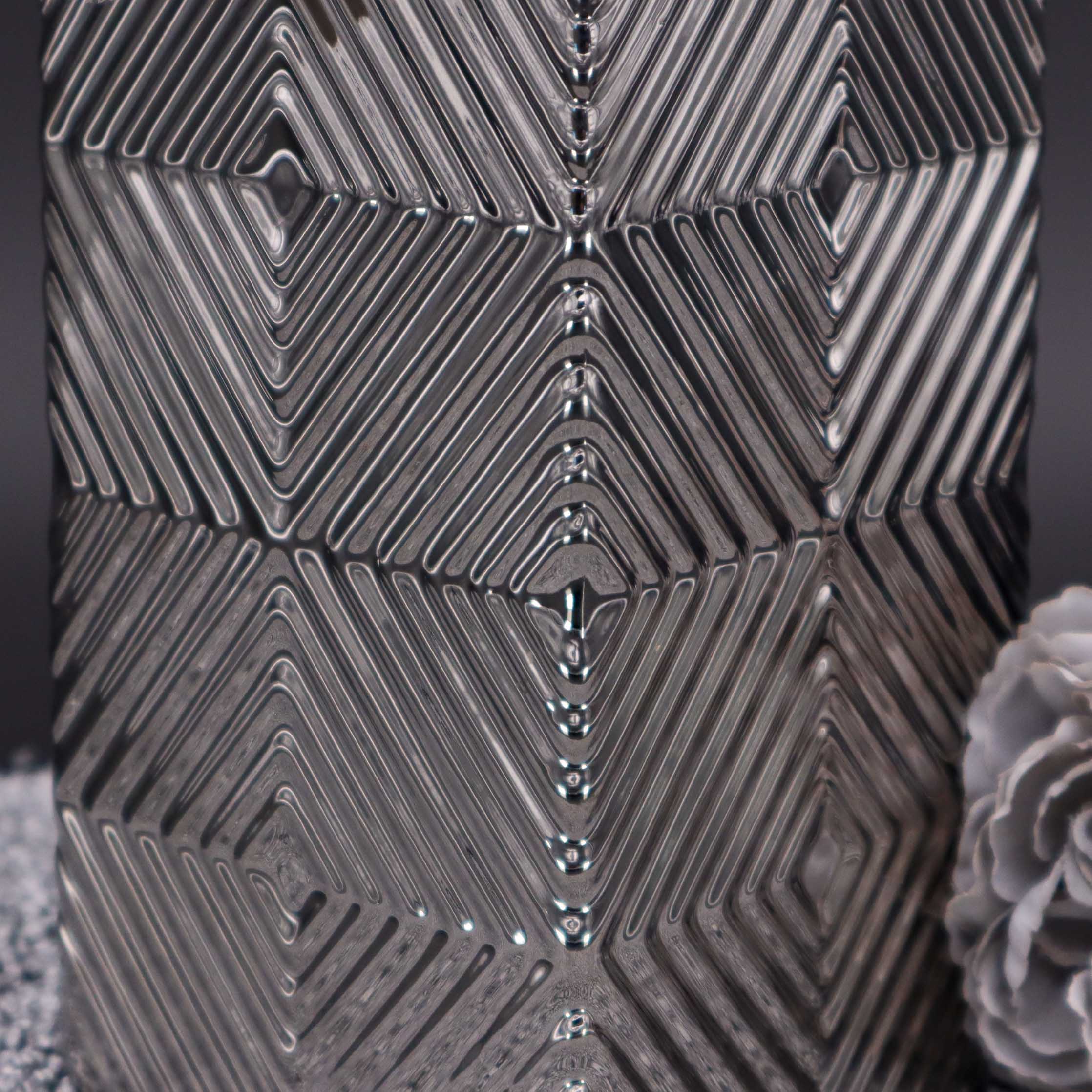 Vase Chrome Steel 18 cm