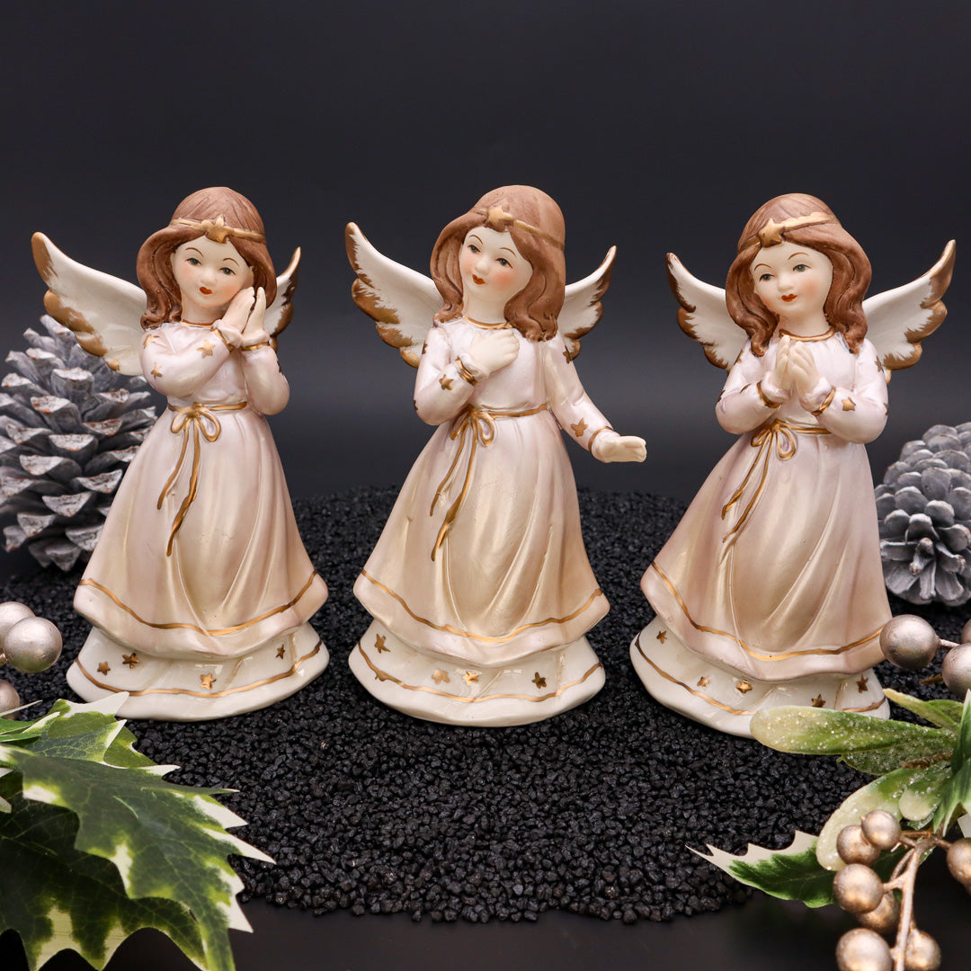 Traumhafter Engel 19 cm aus Porzellan in 3 Varianten zum Weihnachtspreis