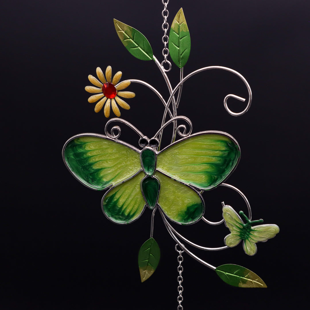 Deko-Hänger Schmetterling in zwei Farben 28 cm
