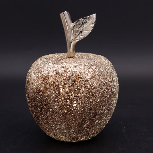 großer Glitzer-Apfel 14 cm x 12 cm