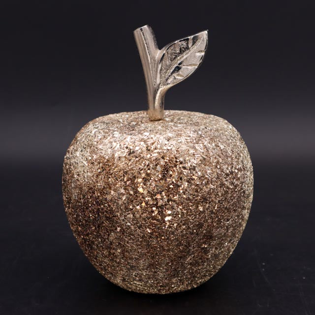 großer Glitzer-Apfel 14 cm x 12 cm