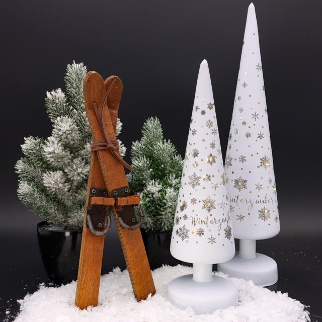 Deko-Ski aus Holz 30 cm