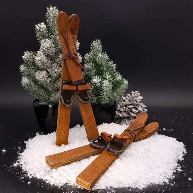 Deko-Ski aus Holz 30 cm