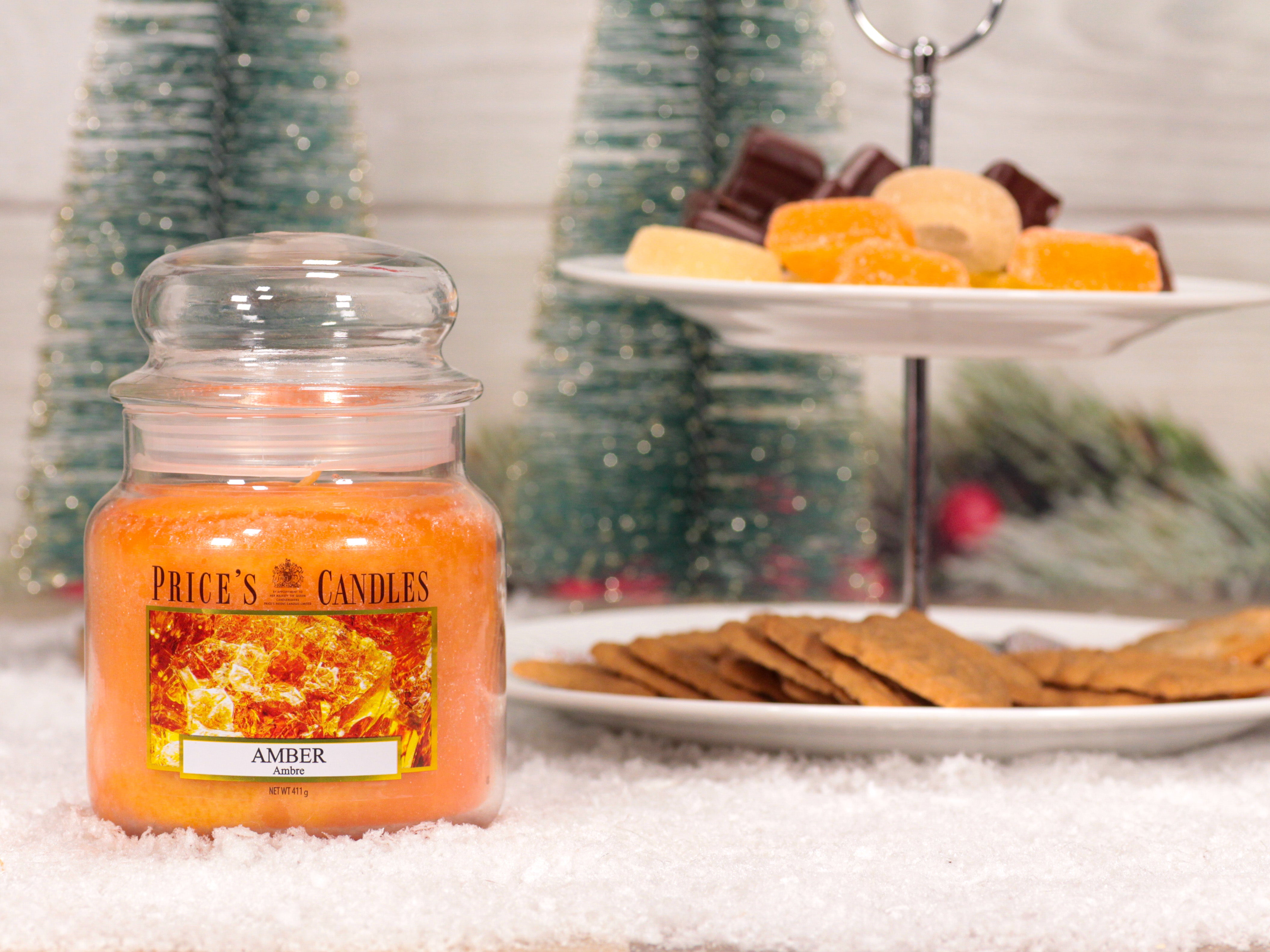 Prices Candles Duftkerze „Amber“ 411g