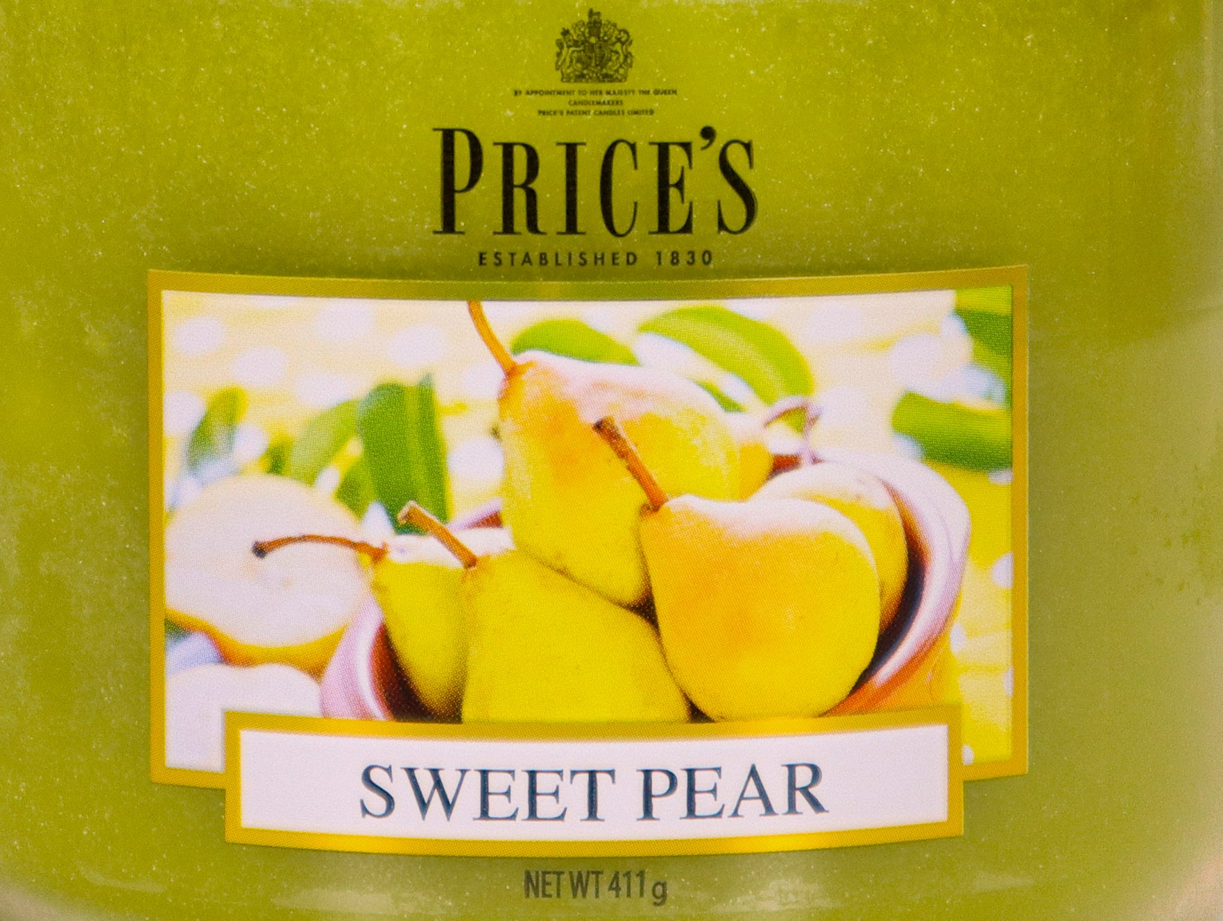 Prices Candles Duftkerze "Sweet Pear" 411g