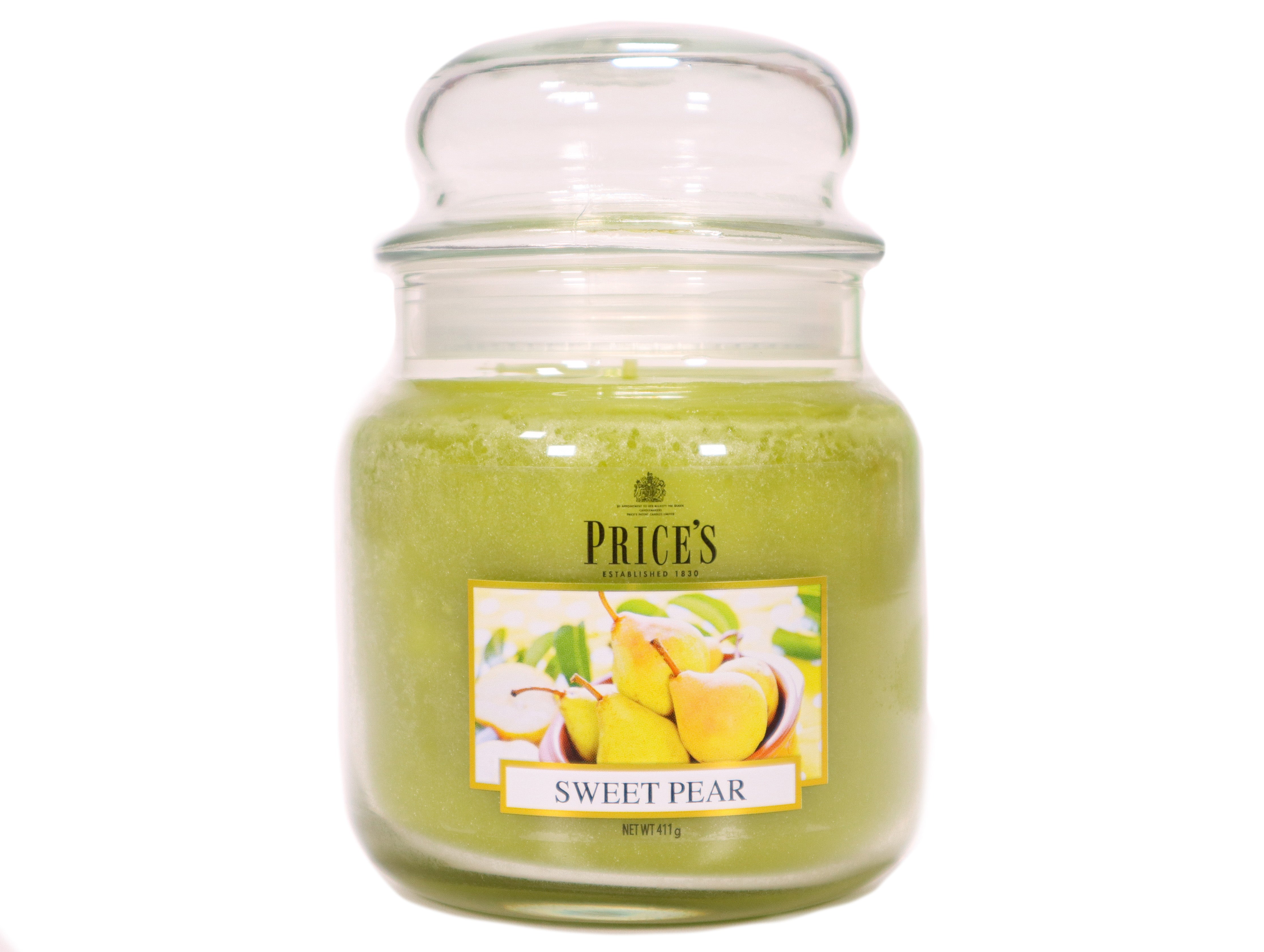 Prices Candles Duftkerze "Sweet Pear" 411g